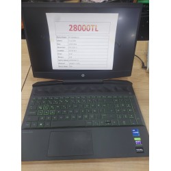 HP GAMING 15 İ7-11370H RTX3050TI 512GB 16GB